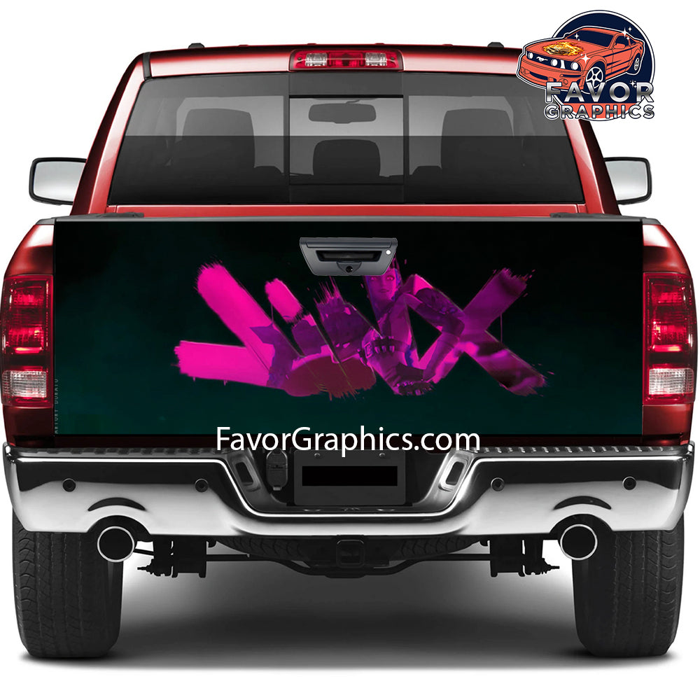 Jinx League Of Legends Tailgate Wraps For Trucks SUV Vinyl Wrap