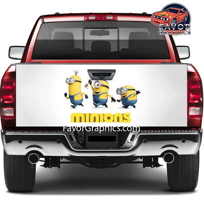 Minion Tailgate Wraps For Trucks SUV Vinyl Wrap