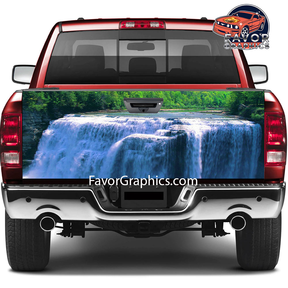 Waterfall Tailgate Wraps For Trucks SUV Vinyl Wrap