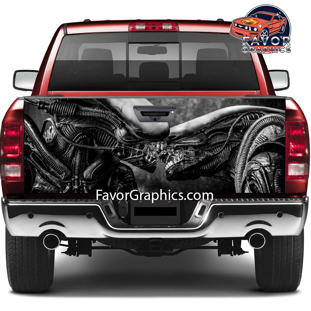 Xenomorph Tailgate Wraps For Trucks SUV Vinyl Wrap