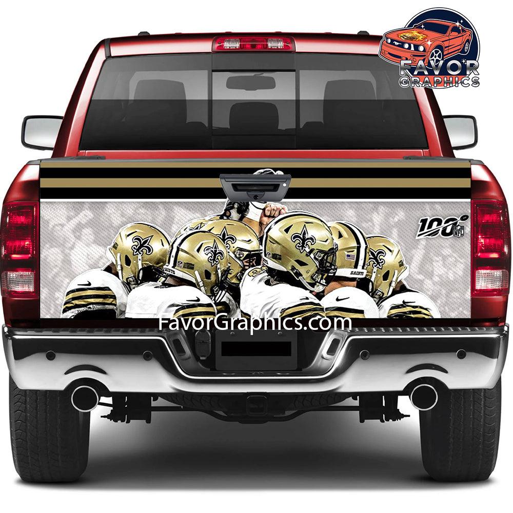 New Orleans Saints Tailgate Wraps For Trucks SUV Vinyl Wrap