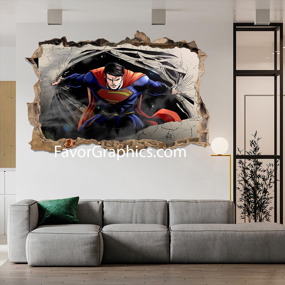 Superman Vinyl Wall Art Decal Sticker Poster Print Mural