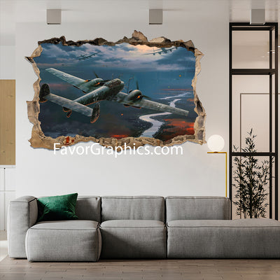 Aircraft Vinyl Wall Art Decal Sticker Poster Print Mural