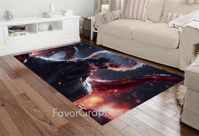 Kaneki Ken Tokyo Ghoul Home Bedroom Decor Rug Carpet Mat