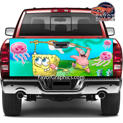 Spongebob Tailgate Wraps For Trucks SUV Vinyl Wrap