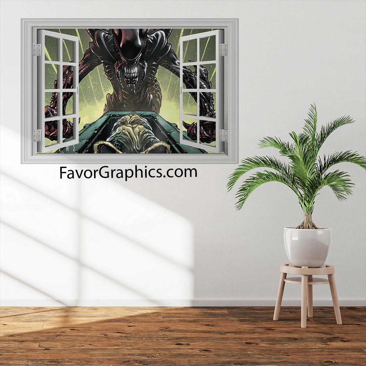 Xenomorph Vinyl Wall Art Decal Sticker Poster Print Mural