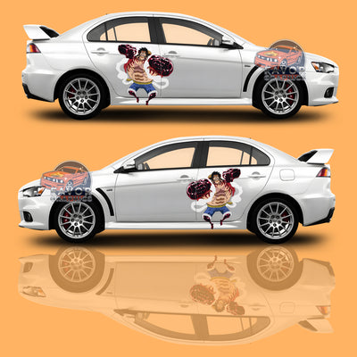 Monkey D. Luffy Itasha Car Side Door Decal Vinyl Sticker