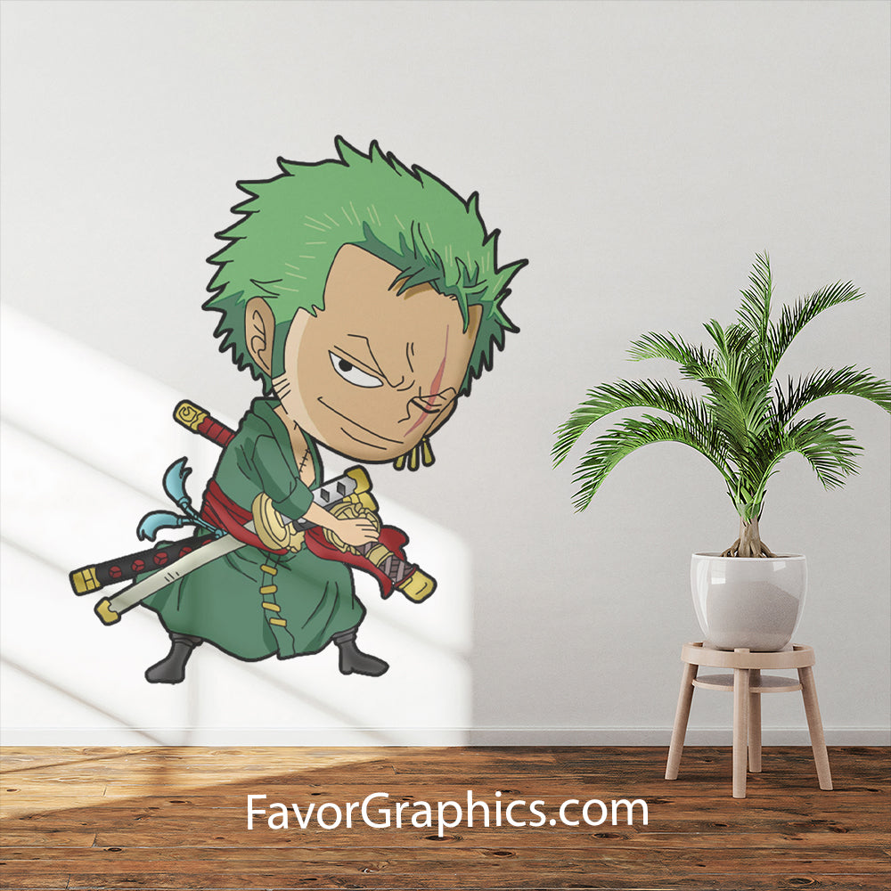 Roronoa Zoro Home Room Wall Vinyl Decal Sticker Mural Poster