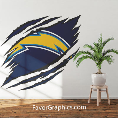 Los Angeles Chargers Home Room Wall Vinyl Decal Sticker Mural Poster