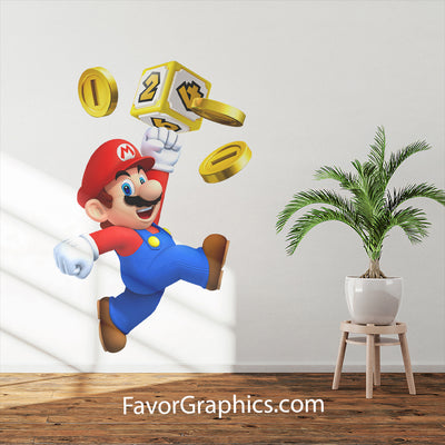 Mario Home Room Wall Vinyl Decal Sticker Mural Poster