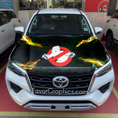 Ghostbusters Itasha Car Vinyl Hood Wrap Decal Sticker