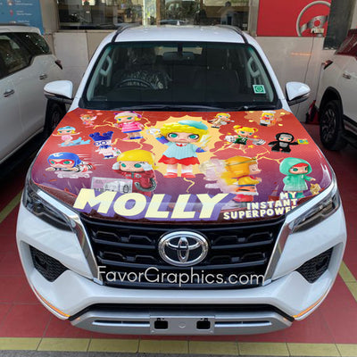 Molly Itasha Car Vinyl Hood Wrap Decal Sticker