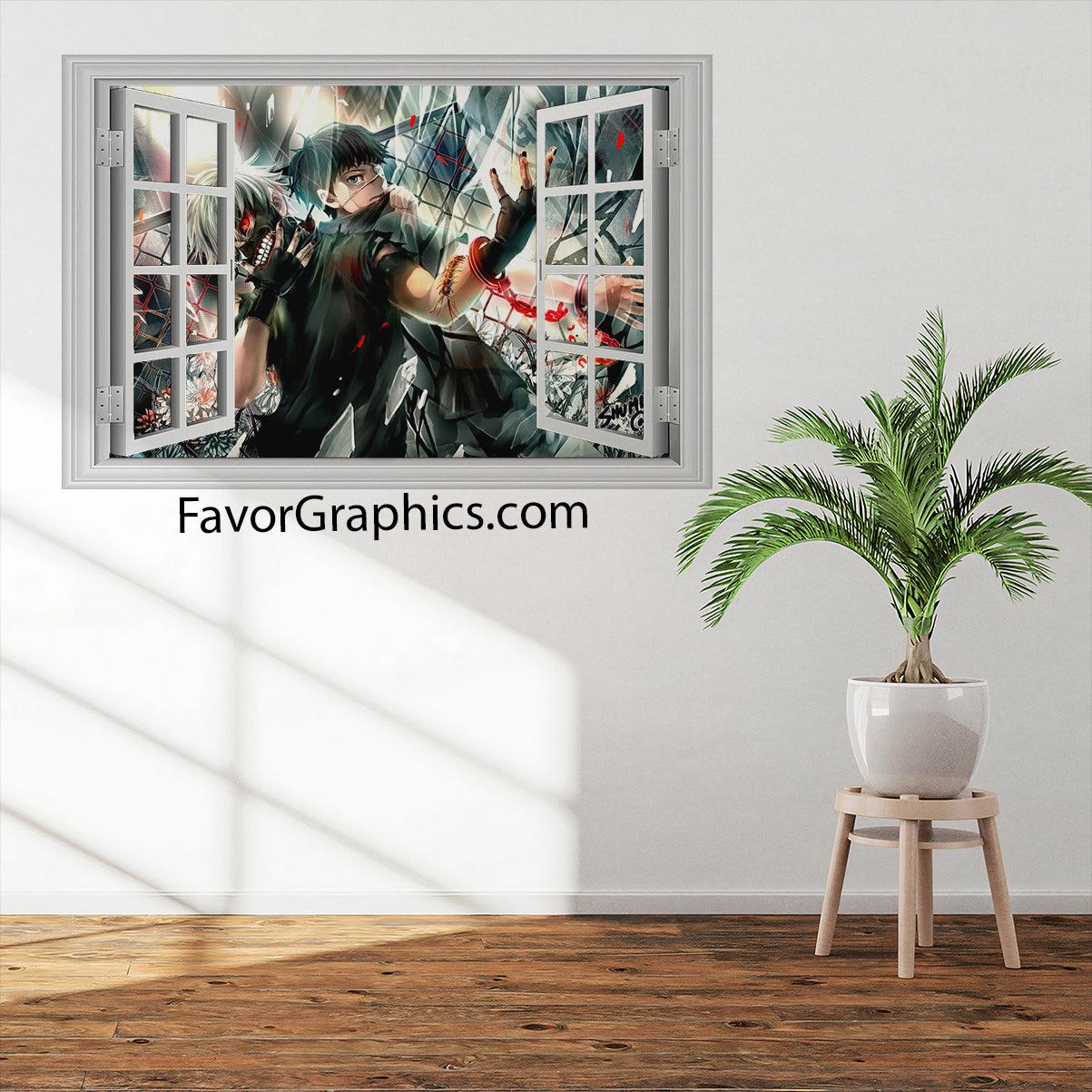 Kaneki Ken Tokyo Ghoul Vinyl Wall Art Decal Sticker Poster Print Mural