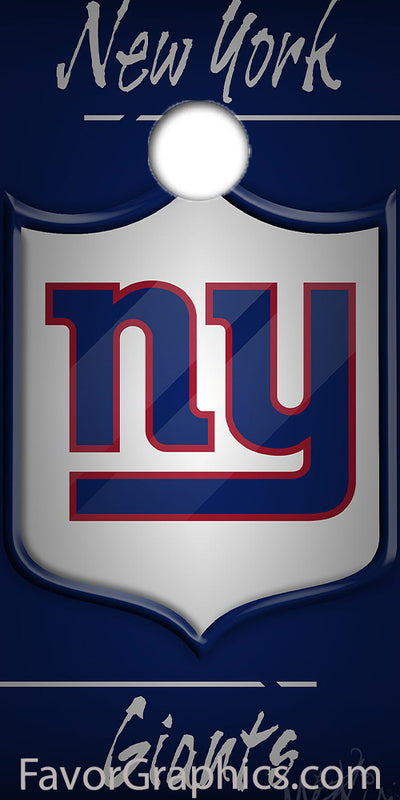 New York Giants Cornhole Wood Board Skin Vinyl Wrap Decal Sticker