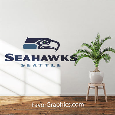 Seattle Seahawks Home Room Wall Vinyl Decal Sticker Mural Poster