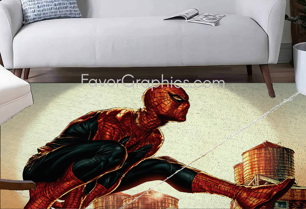 Spider-Man Home Bedroom Decor Rug Carpet Mat