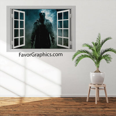 Jason Voorhees Vinyl Wall Art Decal Sticker Poster Print Mural