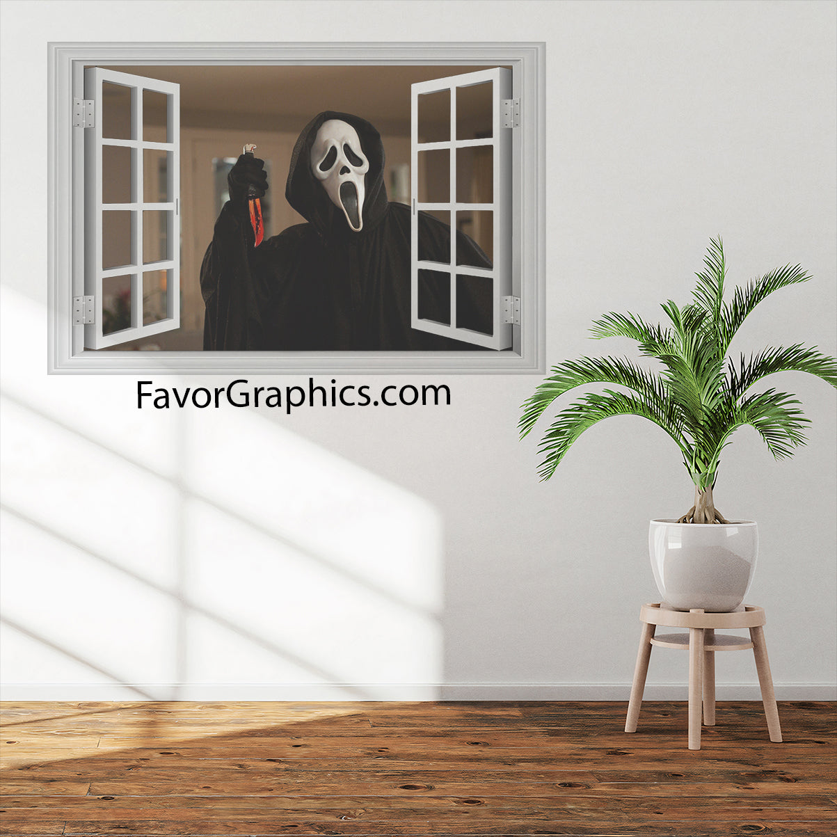 Scream Ghostface Vinyl Wall Art Decal Sticker Poster Print Mural