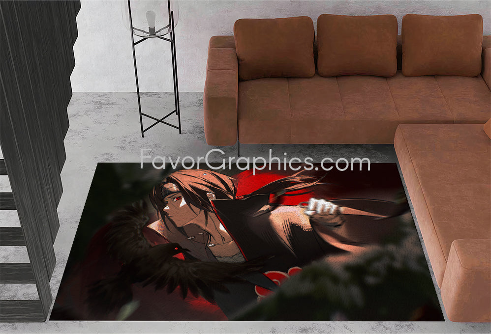 Itachi Uchiha Home Bedroom Decor Rug Carpet Mat