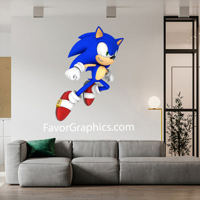 Sonic The Hedgehog Home Room Wall Vinyl Decal Sticker Mural Poster