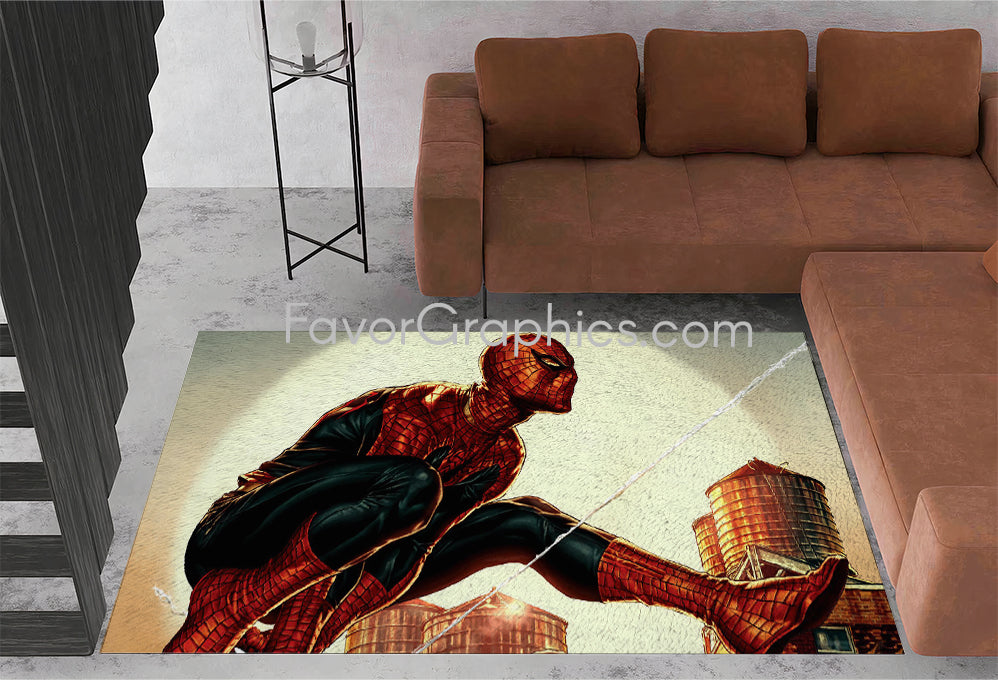 Spider-Man Home Bedroom Decor Rug Carpet Mat