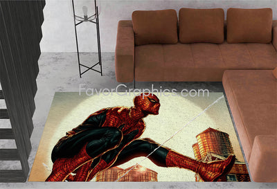 Spider-Man Home Bedroom Decor Rug Carpet Mat