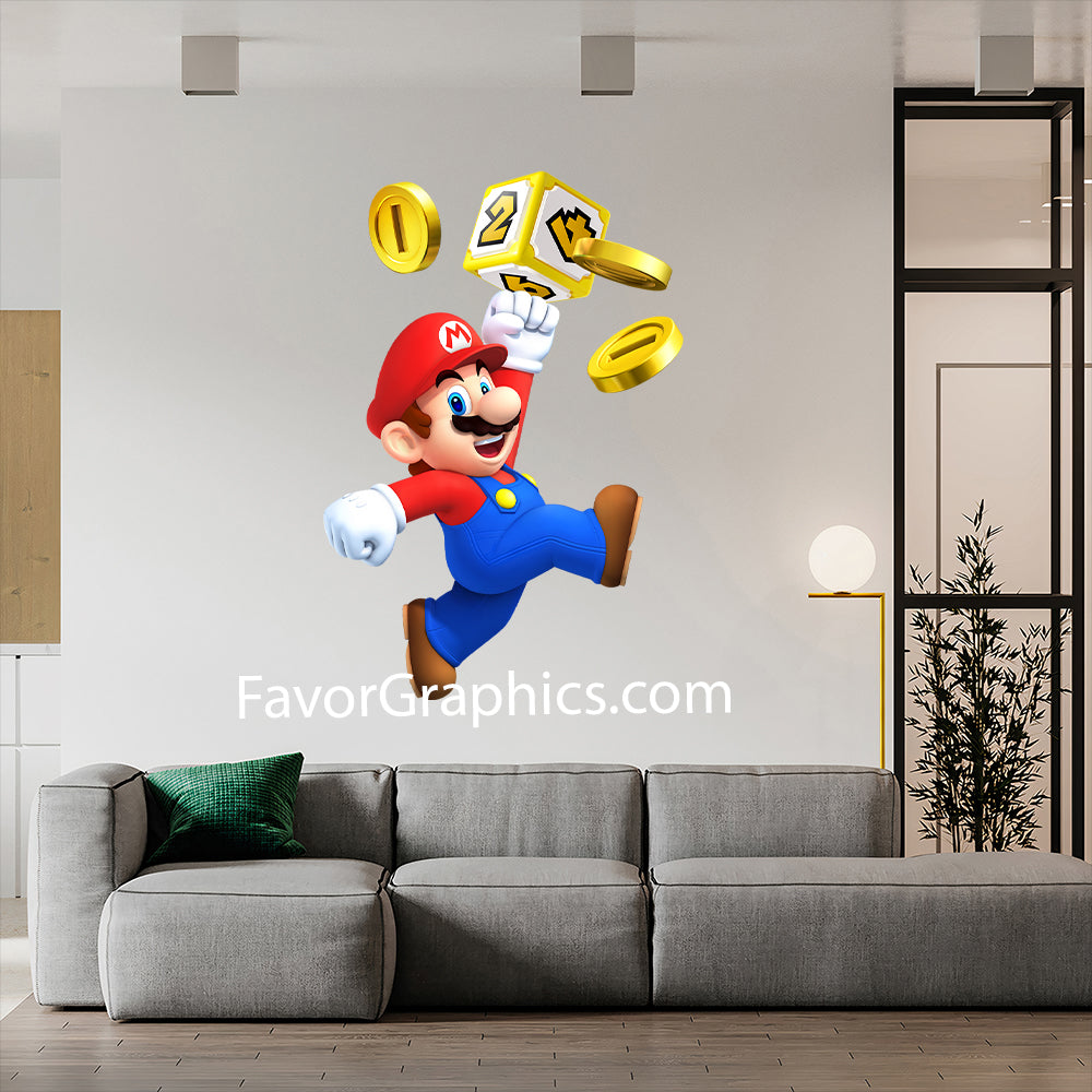 Mario Home Room Wall Vinyl Decal Sticker Mural Poster