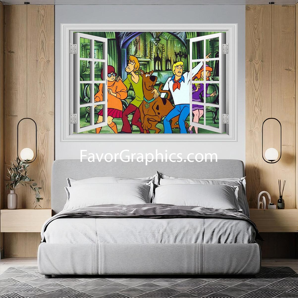 Scooby Doo Vinyl Wall Art Decal Sticker Poster Print Mural