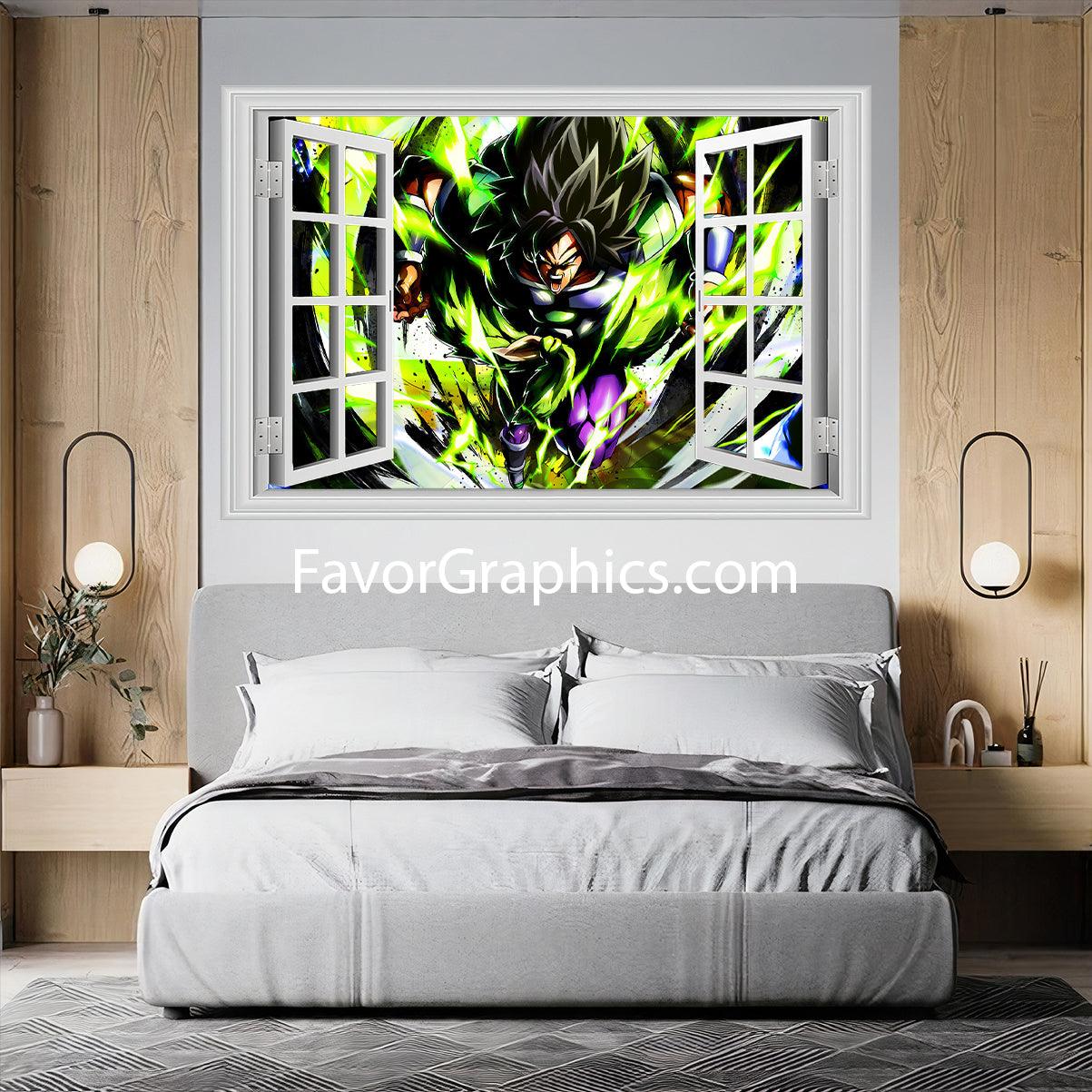 Broly Vinyl Wall Art Decal Sticker Poster Print Mural