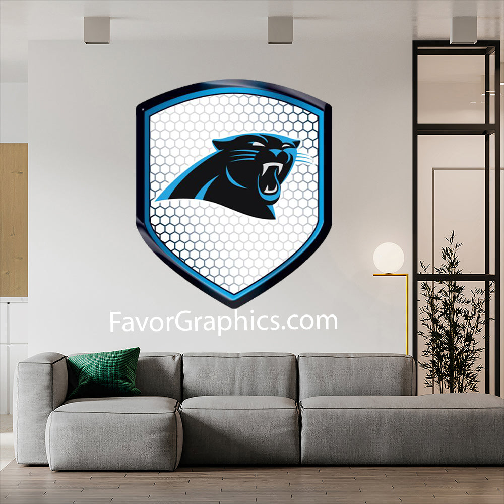 Carolina Panthers Home Room Wall Vinyl Decal Sticker Mural Poster