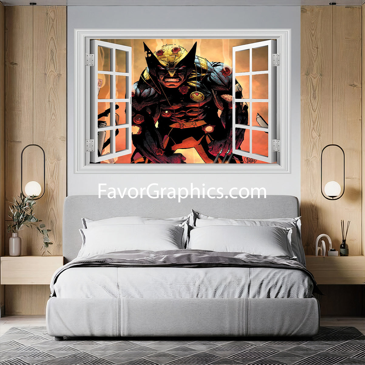 Wolverine Vinyl Wall Art Decal Sticker Poster Print Mural