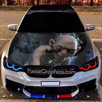 Smeagol Gollum Itasha Car Vinyl Hood Wrap Decal Sticker