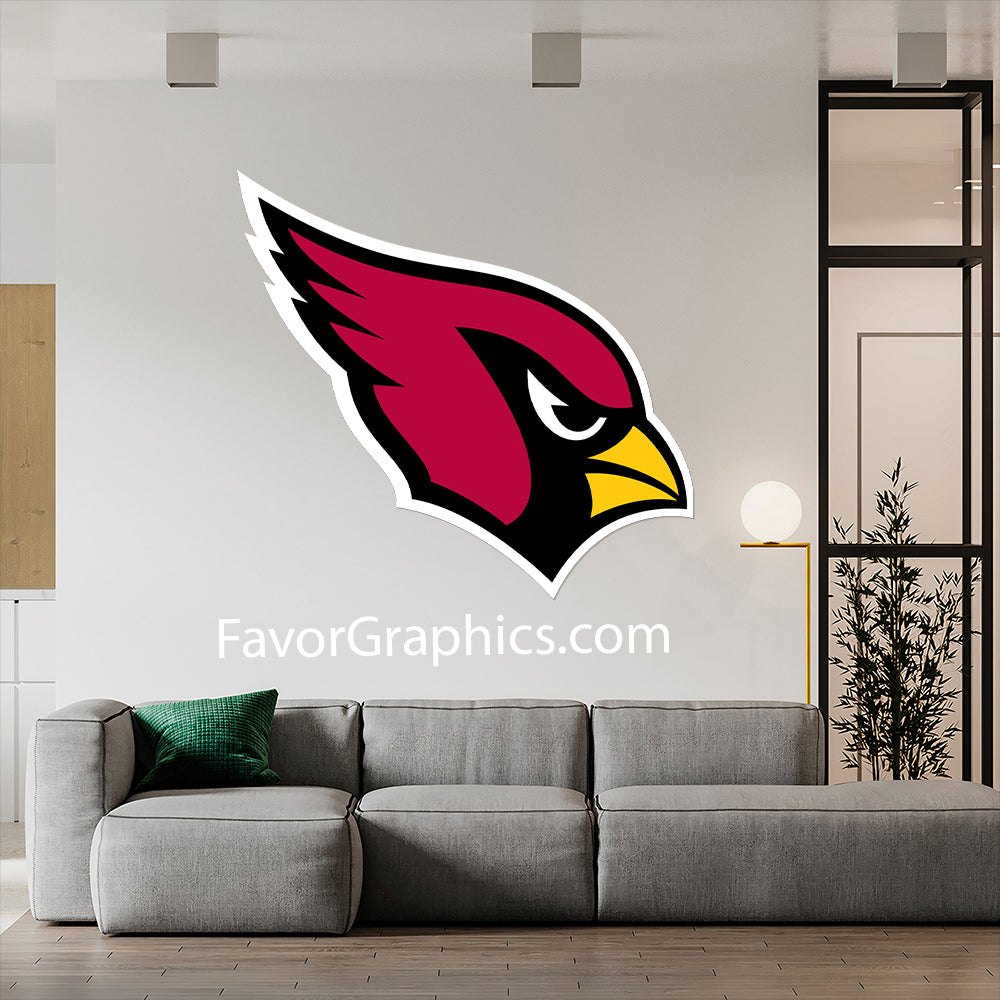 Arizona Cardinals Home Room Wall Vinyl Decal Sticker Mural Poster