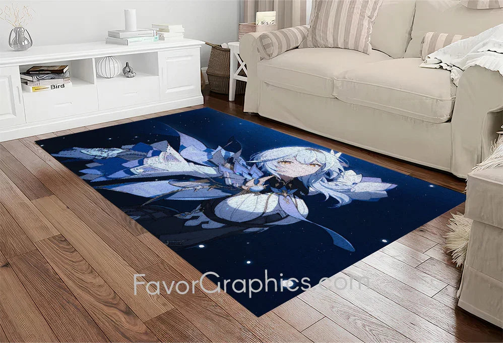 Eula (Genshin impact) Home Bedroom Decor Rug Carpet Mat