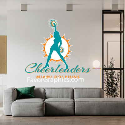 Miami Dolphins Home Room Wall Vinyl Decal Sticker Mural Poster