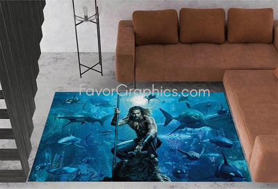 Aquaman Home Bedroom Decor Rug Carpet Mat