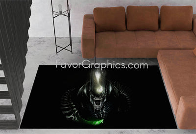 Xenomorph Home Bedroom Decor Rug Carpet Mat