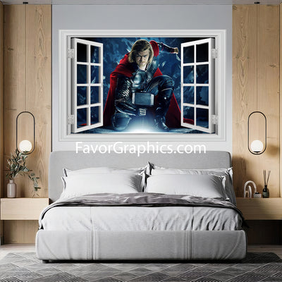 Thor Vinyl Wall Art Decal Sticker Poster Print Mural