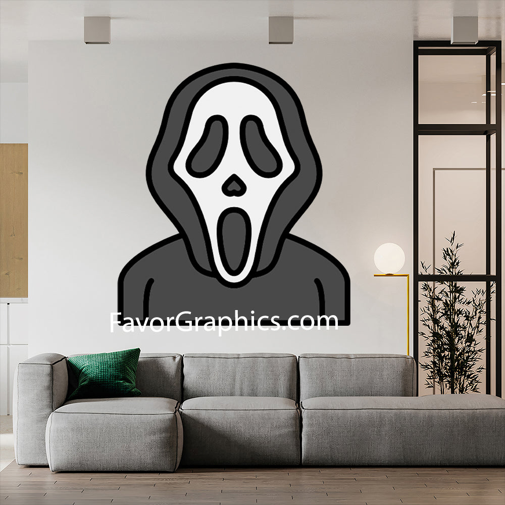 Scream Ghostface Home Room Wall Vinyl Decal Sticker Mural Poster