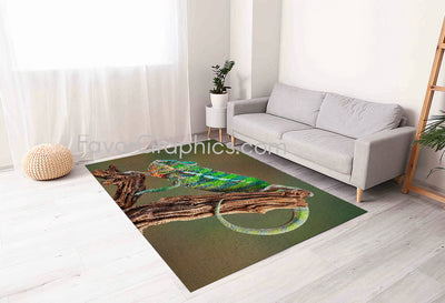 Chameleon Home Bedroom Decor Rug Carpet Mat