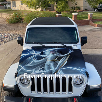 X-Men's Storm Ororo Munroe Itasha Car Vinyl Hood Wrap