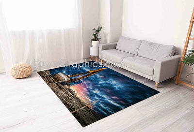 Excavator Home Bedroom Decor Rug Carpet Mat