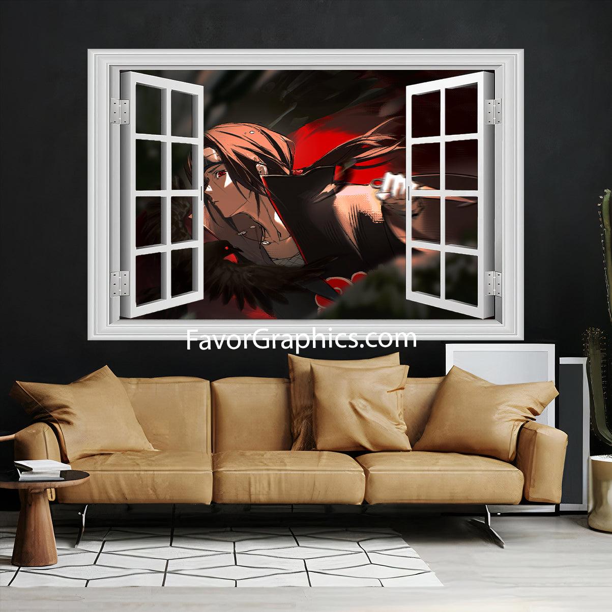 Itachi Uchiha Vinyl Wall Art Decal Sticker Poster Print Mural