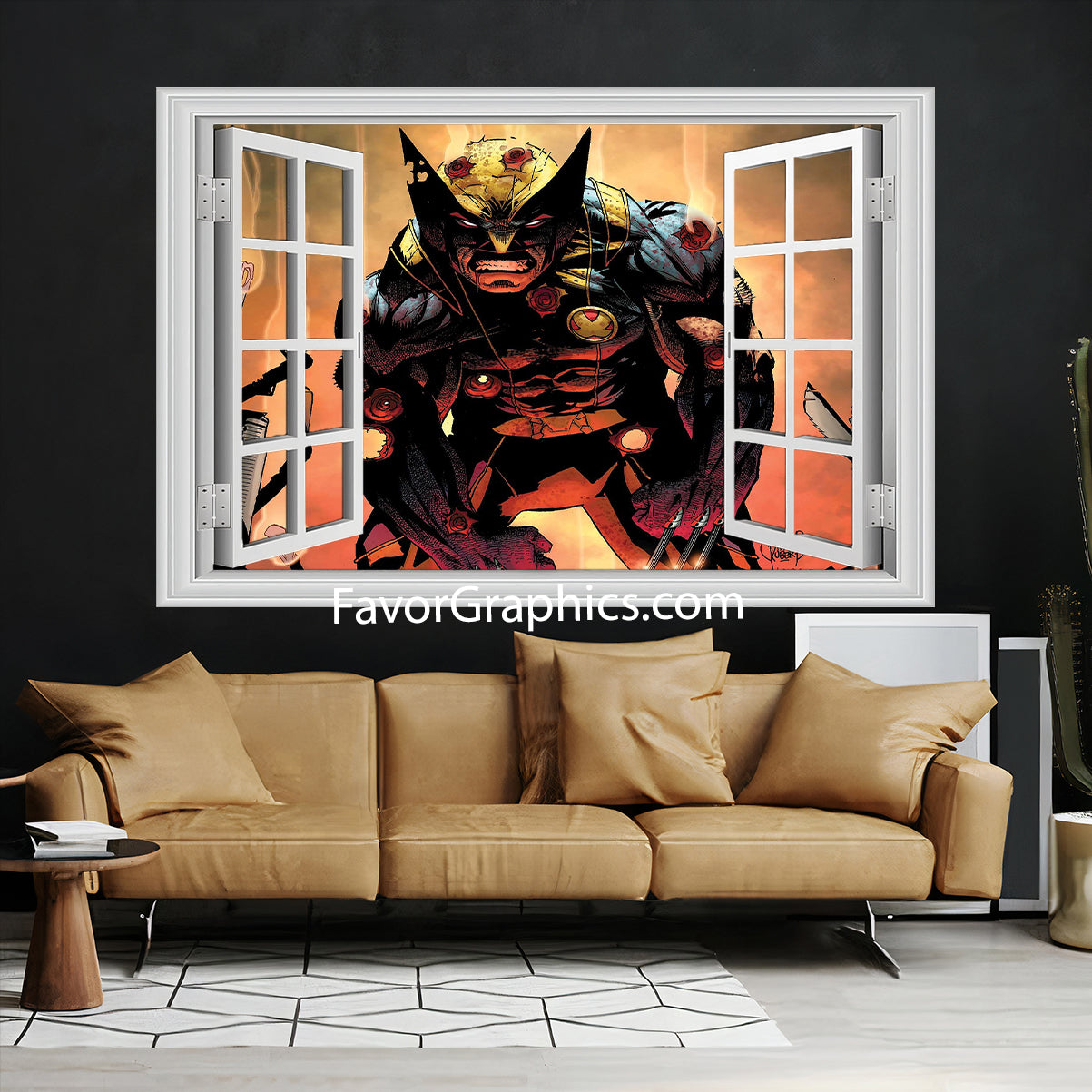 Wolverine Vinyl Wall Art Decal Sticker Poster Print Mural