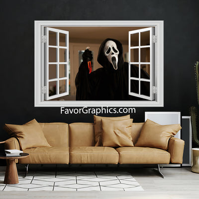 Scream Ghostface Vinyl Wall Art Decal Sticker Poster Print Mural