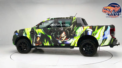 Broly Itasha Full Car Vinyl Wrap Decal Sticker