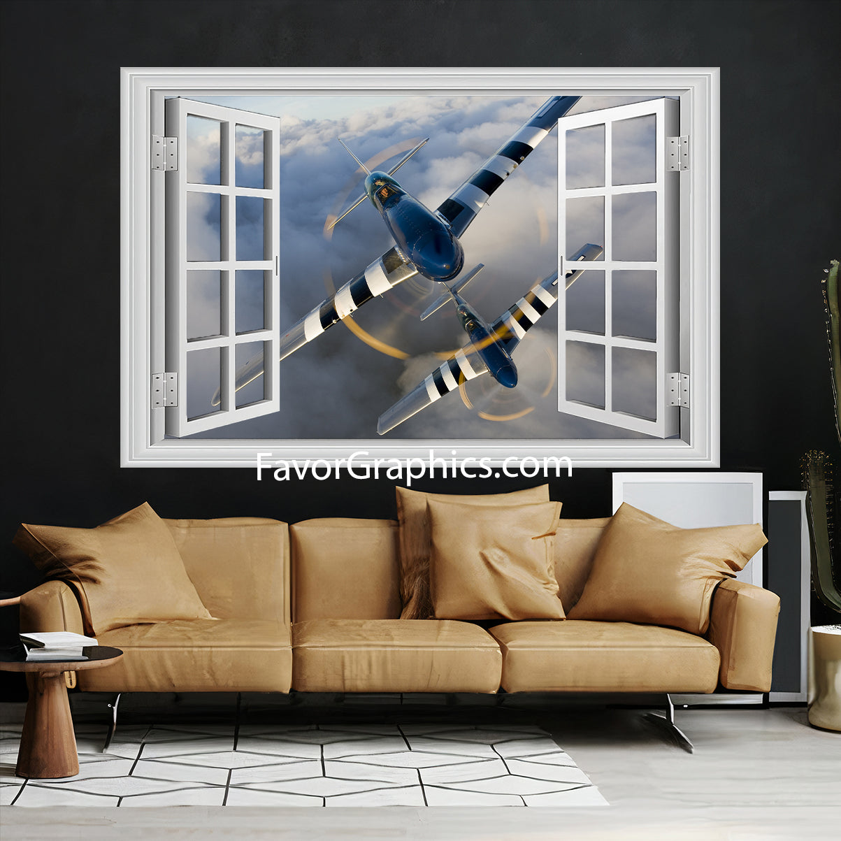 Aircraft Vinyl Wall Art Decal Sticker Poster Print Mural