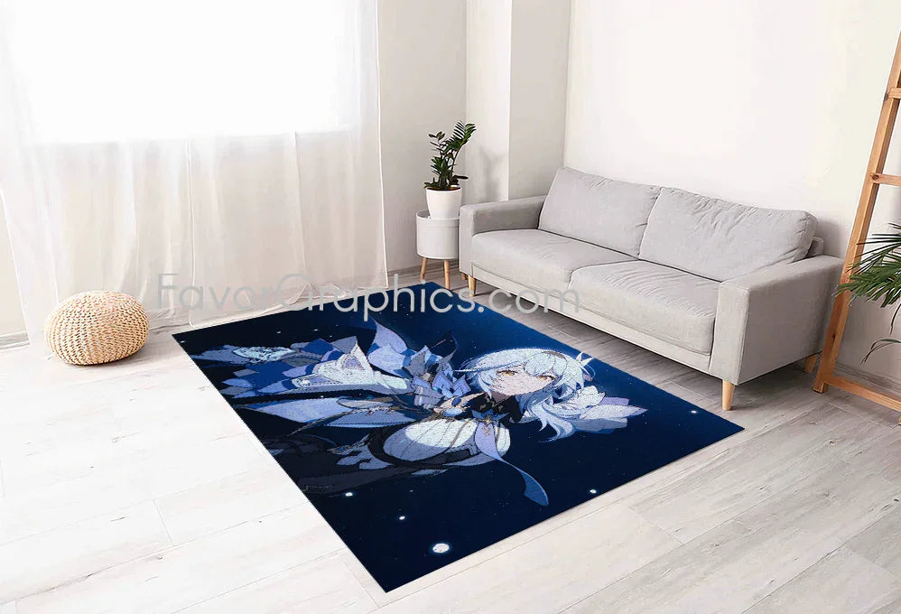 Eula (Genshin impact) Home Bedroom Decor Rug Carpet Mat