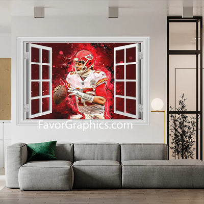 Patrick Mahomes Vinyl Wall Art Decal Sticker Poster Print Mural