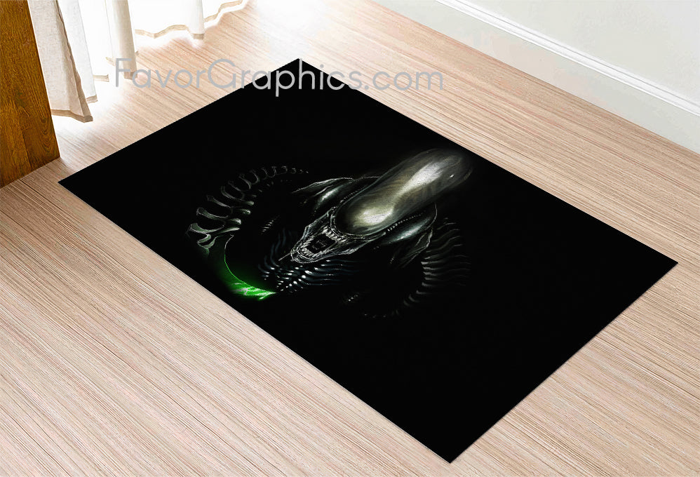 Xenomorph Home Bedroom Decor Rug Carpet Mat